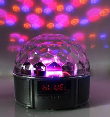 Portable, bluetooth speaker, led lights, Crown