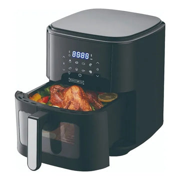 6.5Ltr Air-Fryer, 1500W, Digital control, Black