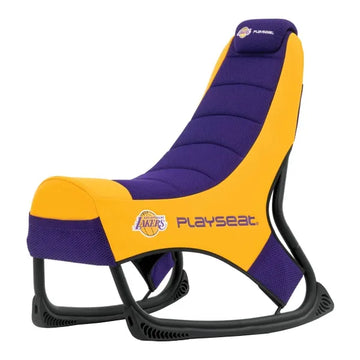 PLAYSEAT NBA Lakers Gaming Seat, Fabric, Up to 120kg, Purple/yellow