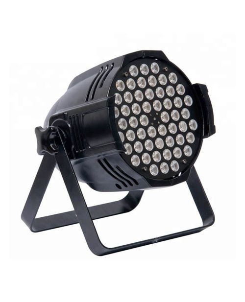 54RGB, power leds, party light, strobe, DMX control, L018