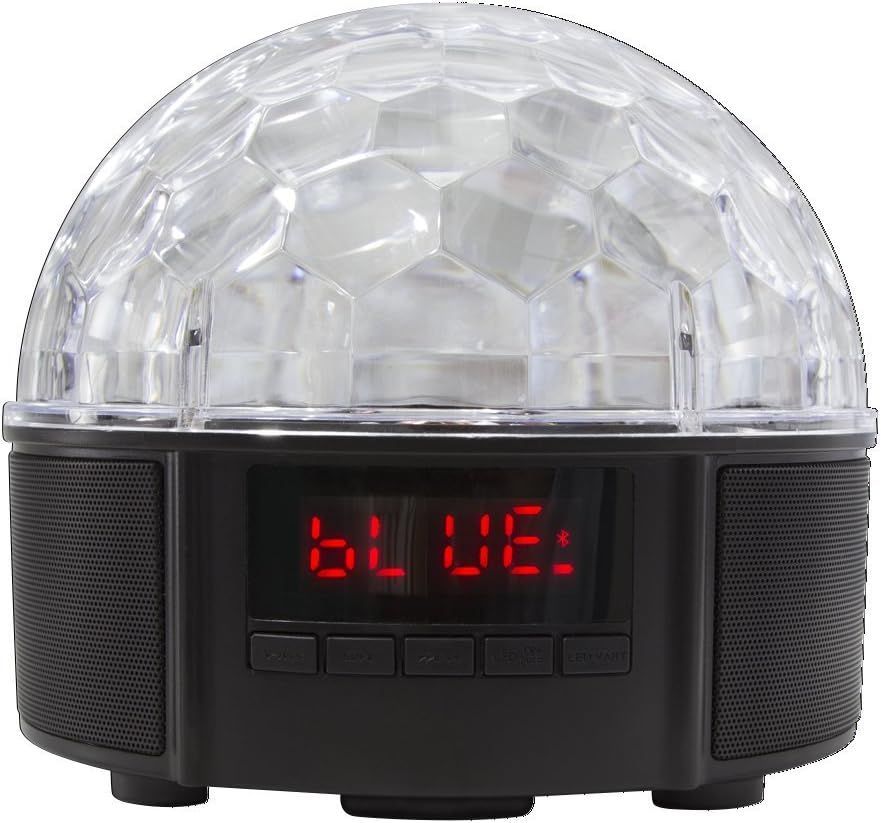 Portable, bluetooth speaker, led lights, Crown