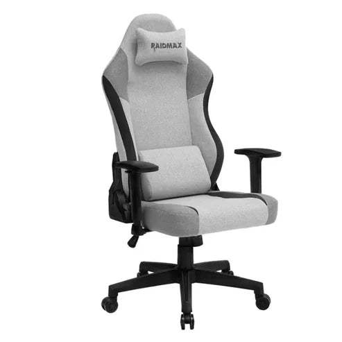 Gaming Chair, Fabric, Up to 150kg, Grey