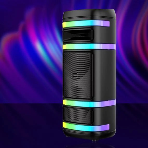 40W, rechargeable speaker , LED Lights