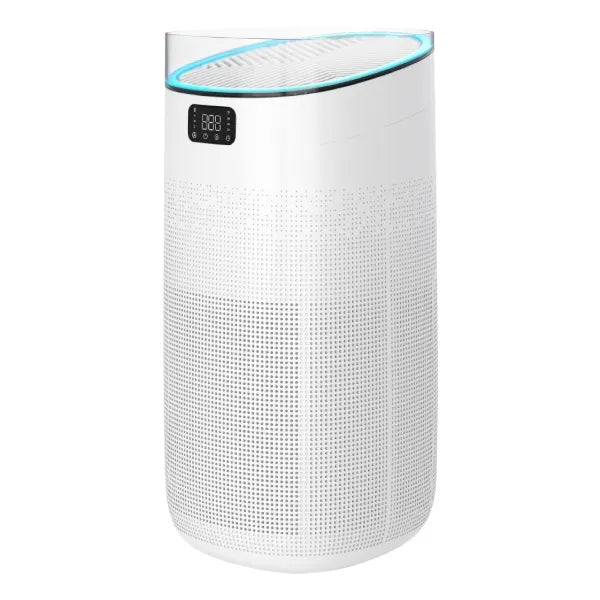 50W, Air Purifier, Wi-Fi, Smart, Digital display, White, ISNATCH