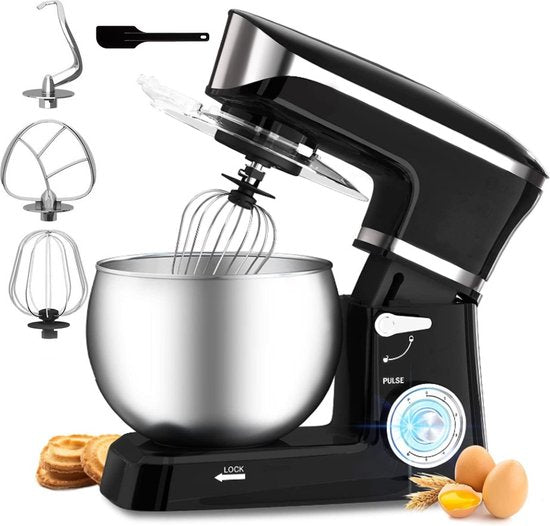 1900W, Multifunctional Mixer, Kitchen Machine, Black