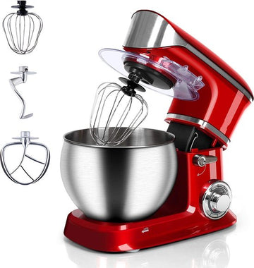 1900W, Multifunctional Mixer, Kitchen Machine, Red