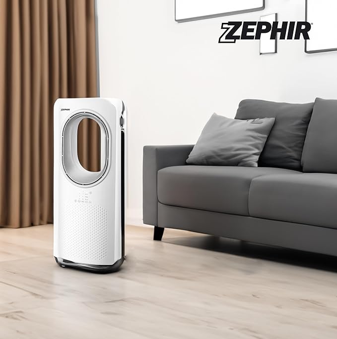 50W, tower fan, led display, ZEPHIR PH88BL
