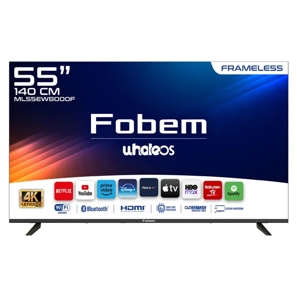 55” 4K Ultra HD LED TV-FOBEM ML55EW8000F