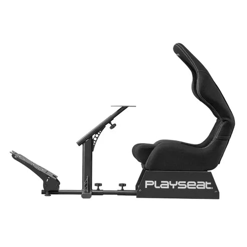 Gaming Simulation Seat, Fabric, Up to 120kg, Including Slider, Black
